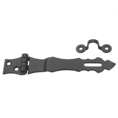 Obrázok produktu pre Čierny hasp 125x30x2 mm ZOZ 125 C