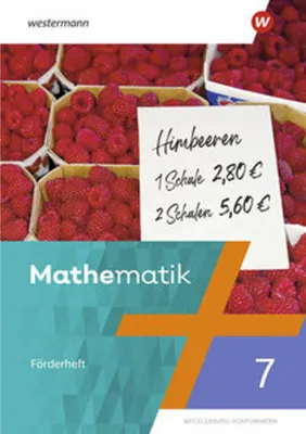 Immagine prodotto di Mathematik 7. Förderheft. Regionale Schulen in Mecklenburg-Vorpommern