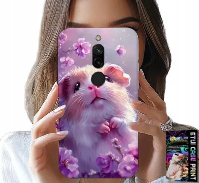 Zdjęcie produktu dla Etui Do Xiaomi Redmi 8 - Słodki Chomik, Gryzonie Wzory Dla Dzieci