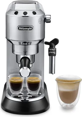 Produktbild von DeLonghi Dedica Style EC685.M Espressomaschine silber