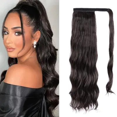 Produktbild von Welliges Pferdeschwanz-Haarstück für einen eleganten Look
