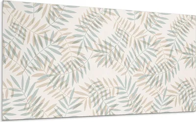 Produktbild von Blätter Mit Zartem Muster – Selbstklebende Fliesen – Wandverkleidung – Wandpaneel – PVC Fliesen – Vinylflisen – PCV Flisen – Selbstklebend – Wanddeko – 6 Stück 60 x 30 cm