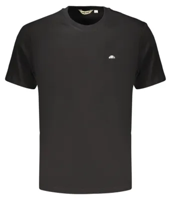 Produktbild von Schwarzes Herren T-Shirt, Kurzarm & Rundhals, mit Logo-Stickerei