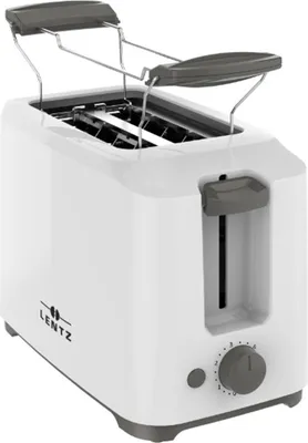 Produktbild von LENTZ Toaster 2-Scheiben – 700 Watt Weiß/Rot