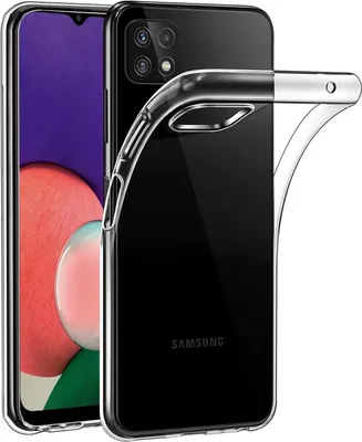 Produktbild von Schutzhülle für Samsung Galaxy A22 5G Hülle Transparent Slim Cover Clear Case