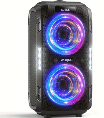Immagine prodotto di Altoparlante portatile wireless - Altoparlante Bluetooth - Altoparlante da esterno - Altoparlante per feste - Altoparlante wireless