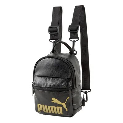 Zdjęcie produktu dla Damski mini plecak Puma Core Up Minime Plecak czarno-złoty czarny