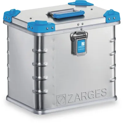 Zdjęcie produktu dla Zarges Euro Box IM (35 x 25 x 31 cm, platzsparendes Stapeln, Aufbewahrungsbox)