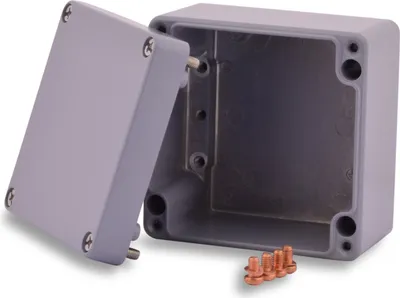 Produktbild von Aluminium Industriegehäuse Serie Alster 100x100x81mm