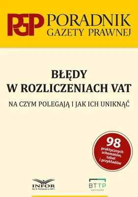 Produktbild von Błędy w rozliczeniach VAT