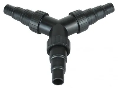 Produktbild von CST-02 Schlauchverbinder Y-Stück für Schlauchgrößen 25/32/38mm