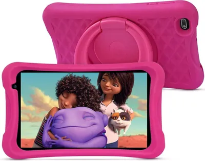 Produktbild von Kinder-Tablet, Kindersicherung, Kinder-App, Quad-Core-Prozessor Tablet (8", 32 GB, Android 10, HD-IPS-Bildschirm, Dual-Rückfahrkamera (Rosa )