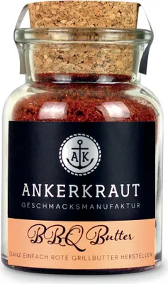 Produktbild von BBQ Butter, 100g im Korkenglas