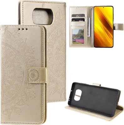 Produktbild von Hülle für Xiaomi Poco X3 NFC/X3 Pro Handyhülle Flip Case Cover Tasche Mandala