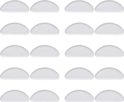 Obrázek produktu pro Spony na brýle, 10 kusů, průhledné, 15 × 7 × 1 mm