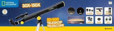 Produktbild von NATIONAL GEOGRAPHIC 50/600 AZ Teleskop