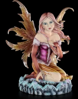 Produktbild von Elfen Figur - Dialya am Wasser - Fantasy Dekoration