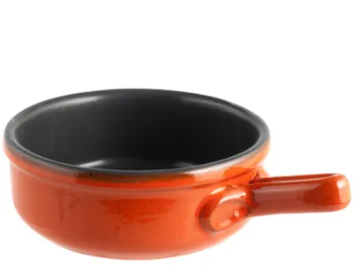 Produktbild von Keramikpfanne 1 Griff antihaftbeschichtet 21 cm orange