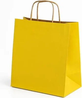 Zdjęcie produktu dla Torba Papierowa Na Prezent 305x170x340 Żółta