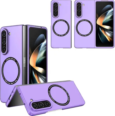 Image de Étui magnétique Magsafe pour Samsung Galaxy Z Fold5 5G, violet