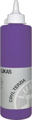 Obrázok produktu pre Lukas Cryl Terzia Plastic Bottle Akrylová farba Cobalt Violet Deep Hue 500 ml 1 ks
