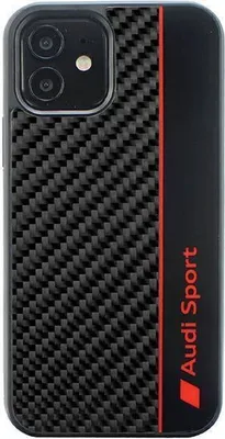 Immagine prodotto di Audi Carbon Fiber Stripe Iphone 11 / Xr6.1 Nero/Nero Custodia rigida Aus-Tpupcip11-R8/D1-Bk