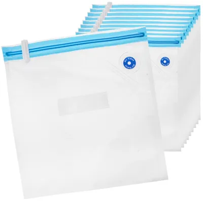 Productafbeelding van Vacuümzakken voor voedsel - 26 x 28 cm - 10 stuks