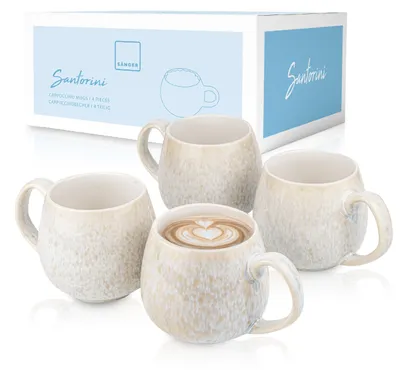Productafbeelding van SÄNGER Koffiekopjes set Santorini, 4-delig