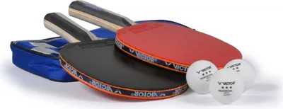 Produktbild von VICTOR Tischtennis Set B-13 | Tischtennisset Tischtennisschläger Tischtennisbälle Tischtennishülle TT Tabletennis