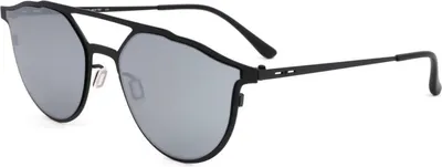 Image de Italia Independent I I 0256 THIN METAL B. 2 Noir 56/19/145 Lunettes de soleil unies