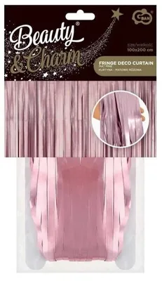 Obrázek produktu pro Matná růžová záclona 100 x 200 cm – Godan