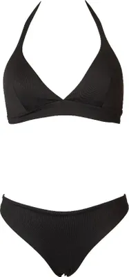 Produktbild von RAGNO gepolsterter Triangel-Damenbikini mit verstellbaren Schnürsenkeln und Bade- oder Badehose, Artikel DG46F2+DG46BA, 4 - QUARTA, Poliammide 89%,Elasthan 11%