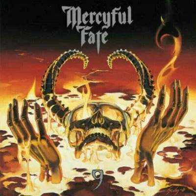 Produktbild von Mercyful Fate - 9 (Limited Edition) (Yellow Ochre/Blue Swirls) (LP)