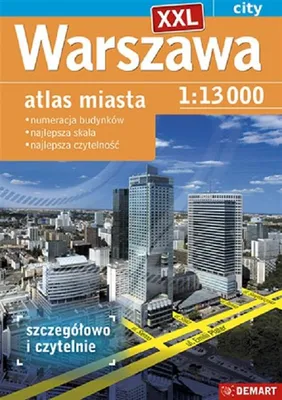 Zdjęcie produktu dla Warszawa XXL atlas miasta