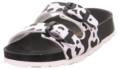 Obrázok produktu pre Superfit, dievčenské papuče, čierno-biele, model 0110