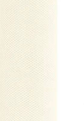 Produktbild von 9m Rolle Tüll 30cm, Farbauswahl:ivory / elfenbein 810