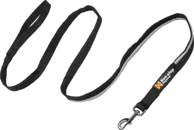 Produktbild von Non-stop dogwear Hundeleine Strong Leash schwarz, Länge: 1 m