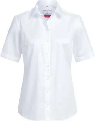 Produktbild von Greiff Corporate Bluse PREMIUM Damen ® Bügelfrei Weiß 38