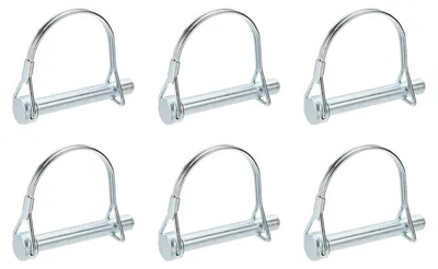 Obrázok produktu pre Omgoods – U-tvarové upevňovacie skrutky pre prívesy a záhradné stroje, 6 kusov