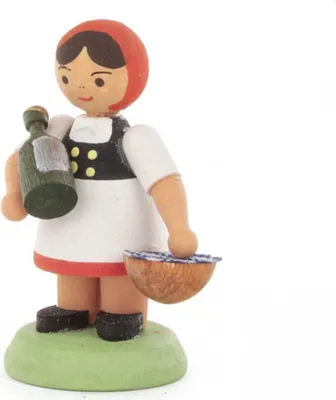 Obrázek produktu pro Miniaturní figurka Červená Karkulka Výška 4cm NOVINKA