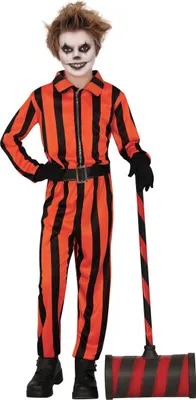 Produktbild von Gefangener Harlekin Kostüm für Kinder - 122/134 (7-9 Jahre)