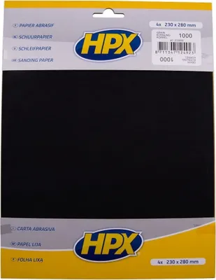 Produktbild von HPX -Sandpapier HPX Korrel 1000 (4 Stücke)