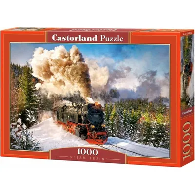Obrázok produktu pre Puzzle 1000 dielov Parný vlak 103409