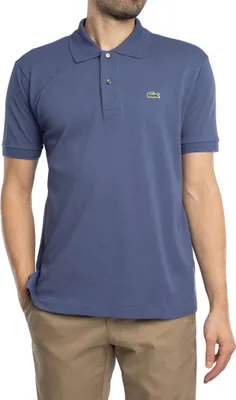 Produktbild von Lacoste Poloshirt aus Original-Piqué mit klassischer Passform, Blau S