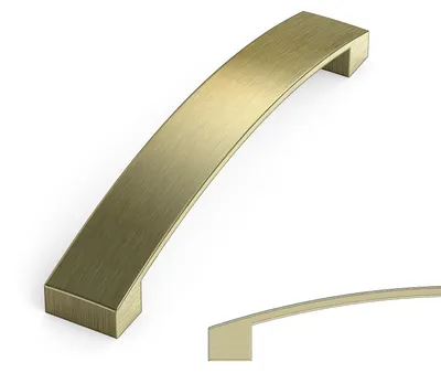 Möbelgriffe, 10 Stück, antikes Messing, 128 mm Lochabstand