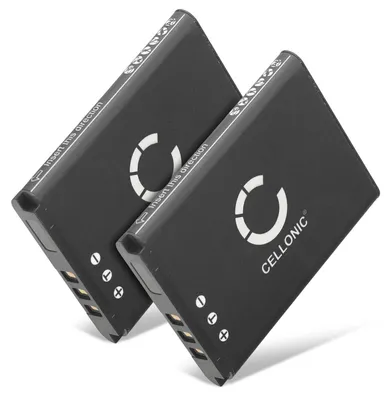 Produktbild von subtel 2x Akku für Kamera Kompatibel mit Samsung NV8, NV10, L201, SLB-0837B - (800mAh, 3.7V)
