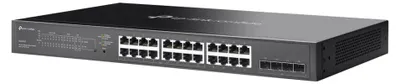 Obrázok produktu pre TP-Link Omada SG2428LP, Riadený, L2/L2+, Gigabit Ethernet (10/100/1000), Podpora napájania cez Ethernet (PoE), Inštalácia do Racku