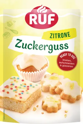Produktbild von RUF Zuckerguss Zitrone 150g