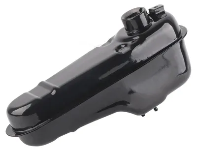 Image de Réservoir d'essence pour moto 2L 17500 098 030, en alliage métallique noir, étanche, compatible avec les modèles CT70 Trail et ST90 Trailsport