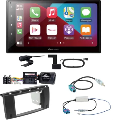 Produktbild von Pioneer SPH-DA160DAB DAB+ CarPlay Android Auto Einbauset für Mercedes R W251